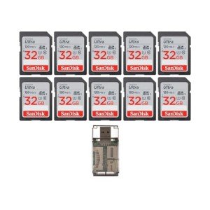 SanDisk 32GB Ultra SDHC Memory Card Bundle