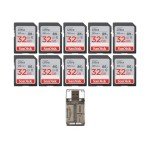 SanDisk 32GB Ultra SDHC Memory Card Bundle