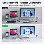 UGREEN USB 3.0 Switch for 2 Computers