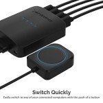 SABRENT USB 2.0 Switch for 4 Computers
