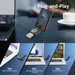 Dual-Band WiFi 6 and Bluetooth 5.4 Adapter