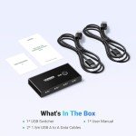 UGREEN USB Switch for 2 PCs and 4 Devices