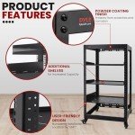 Pyle 20U Wall Mount Open Frame Rack