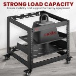PYLE 10U Wall Mount Open Frame Server Rack