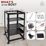 Pyle 20U Wall Mount Open Frame Rack