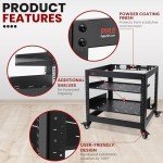 PYLE 10U Wall Mount Open Frame Server Rack