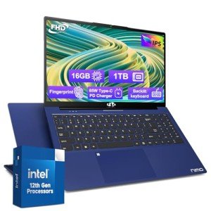 15.6" FHD Laptop with 16GB RAM and 1TB SSD