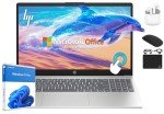 HP Touchscreen 15.6" Laptop with Office 2024