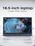 High-Performance 18.5” Laptop with Windows 11