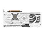 ASRock AMD Radeon RX 9070 XT Steel Legend 16GB White GPU 20Gbps GDDR6 256Bit (3rd Gen RT 2nd Gen AI Accelerators) PCIe5.0 800W 2x8-pin Triple Fan DP2.1a HDMI2.1b Graphics Card 2.9 Slot
