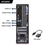 DELL Desktop Computer PC Up to i7 7TH, 64GB RAM, 2TB SSD,  Windows 10/11,WIFI BT