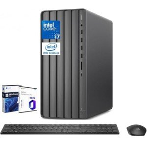 HP Envy Desktop Computer, 14th Gen Intel i7-14700 Up to 5.40 GHz, 64 GB RAM, 2 TB SSD, Intel UHD Graphics 770, Wi-Fi 6, Home & Business PC, Windows 11 Pro & Office Pro 2024 Lifetime License