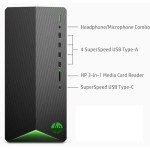 HP Pavilion Tower Desktop, Intel i5, 64GB RAM, 2TB SSD