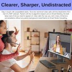 Lenovo 2024 IdeaCentre 27" All-in-One, FHD 100Hz Touchscreen, AMD Ryzen 5 7535HS, 32GB DDR5 RAM, 2TB SSD, Wireless KB & Mouse, Wireless Charging Base, RJ-45, Wi-Fi 6, Webcam, W11H, Grey