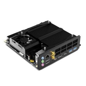 MINISFORUM BD790i X3D Motherboard AMD Ryzen 9 7945HX3D(16C/32T) Gaming Mini PC Without RAM/SSD/OS, 2xDDR5 SODIMM Slots, 2xPCIe5.0 SSD, M.2 2230 Key E Slot, HDMI+DP+USB-C Triple Video Outputs Computer