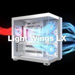 be quiet! Light Base 600 DX White PC Case | Fully Windowed Front and Side Panel | Dual Chamber | ARGB LED Strip | Inverted and Horizontal Layout Customizable | BGW66