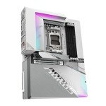 GIGABYTE B650E AORUS Stealth ICE Motherboard - Supports AMD Ryzen 9000 CPUs- 12+2+2 Phases VRM- up to 8000MHz DDR5 (OC)- 1xPCIe 5.0 M2 + 3xPCIe 4.0 M.2- Wi-Fi 7-2.5GbE LAN- USB 3.2 Gen 2x2
