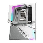 GIGABYTE B650E AORUS Stealth ICE Motherboard - Supports AMD Ryzen 9000 CPUs- 12+2+2 Phases VRM- up to 8000MHz DDR5 (OC)- 1xPCIe 5.0 M2 + 3xPCIe 4.0 M.2- Wi-Fi 7-2.5GbE LAN- USB 3.2 Gen 2x2