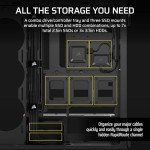 CORSAIR iCUE Link 5000T LX RGB Mid-Tower ATX PC Case – 3X Pre-Installed LX120 RGB Fans, Integrated Aurora RGB Light Strips, Spacious Interior, iCUE Link System Hub Included – Black