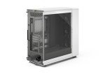 Fractal Design North XL RC Chalk White TG Clear - Reverse Connection Motherboard Compatible - Three 140mm Aspect PWM Fans Included- Type C USB - ATX Airflow Full Tower PC Gaming case