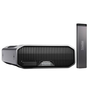 SanDisk Professional 12TB G-Drive Project Thunderbolt 3 External Hard Drive for Content Creators and Professionals - High-Speed Data Storage Solution Bundle with PRO-Blade SSD Mag 2TB (2 Items)