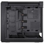 ASUS ProArt PA602 E-ATX Computer Case 420mm Radiator Support, Dual 200mm Built-in Fans, Front Panel IR dust Indicator, Power Lock Latch, Tool-Less PCIe mounting & GPU Holder, 20Gbps USB-C Front I/O