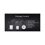 eKL USB Switch Selector 4 Computers in Sharing 2 USB Devices Out Controller USB 2.0 Peripheral Switcher Box Hub for Mouse Keyboard PCs Scanner Printer with Button Swapping and 4 Pack USB A to B Cable