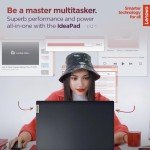 Lenovo IdeaPad 15.6 inch Laptop, 20GB RAM, 384GB Storage (256GB PCIe SSD + 128GB eMMC), Intel Celeron Dual Core Processor, Wi-Fi 6, w/WOWPC Recovery USB, Windows 11 with 1 Year Office 365