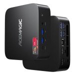 ACEMAGICIAN K1 Mini PC AMD Ryzen 7 5700U Mini PC 32GB DDR4 512GB SSD Mini Computers (8C/16T, up to 4.3Ghz),4K Triple Display Mini Desktop WiFi6/Bluetooth, Compact Silent PC for Gaming, Office, Design