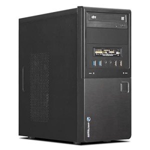 Ankermann Business Silent CAD Workstation | Intel Core i7-8700 | Nvidia GeForce Quadro M4000 8GB | 32GB RAM | 500GB SSD | 2TB HDD | Windows 11 | WLAN | Libre Office
