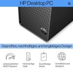 HP Desktop PC - AMD Ryzen 5, 16GB RAM, 512GB SSD