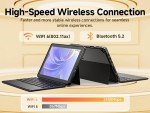 CHUWI 2025 Hi10 X1 Windows 11 Tablet 10.1'', Intel N150(Up to 3.6GHz), 8GB LPDDR5 256GB SSD, Windows Tablet PC, 8MP+5MP Cameras, WiFi 6, BT 5.2, HDMI, USB 3.2, Type C, Full HD, with Case