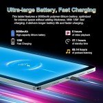 11 inch Tablet Android 14 2000*1200 2K Display Tablets PC, T616 Octa-Core 2.0GHz, 18GB RAM 128GB ROM 1TB Expandable, 5+5+13MP AI Camera, 9000mAh, 5G WiFi, with Keyboard, Case, 4 Speakers - Green