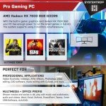 High-Performance Gaming PC with Ryzen 7 and RX 7600