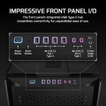 Corsair 9000D RGB Airflow Super Full-Tower PC Case – Fits up to 18x 120mm, 7X 140mm, or 4X 200mm Fans – InfiniRail™ Fan Mounting – iCUE Link System Hub Included – No Fans Included – Black