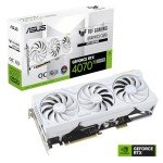 ASUS TUF Gaming GeForce RTX™ 4070 Ti Super BTF White OC Edition Gaming Graphics Card (PCIe 4.0, 16GB GDDR6X, Exclusive to BTF ATX Motherboards