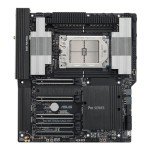 ASUS Pro WS TRX50-SAGE WIFI CEB Workstation motherboard, AMD Ryzen Threadripper PRO 7000 WX,ECC R-DIMM DDR5, 36 power-stage, WiFi 7,PCIe 5.0 x 16,PCIe 5.0 M.2, 10 Gb and 2.5 Gb LAN, multi-GPU support.