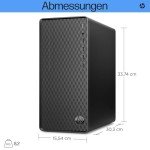 HP Desktop PC - AMD Ryzen 5, 16GB RAM, 512GB SSD