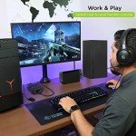 IOGEAR 2-Port 4K USB HDMI Cable KVM Switch with Remote - 4096x2160 @60Hz 2560x1440 @144Hz - USB Hub Peripheral Sharing – 2 Computers Share 1 Keyboard Mouse and Monitor - Attached Cables – GCS92HU