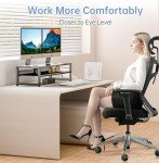 Dual Monitor Stand Riser for Desk Organization