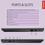 Lenovo V15 Laptop Computer, 32GB RAM, 1TB PCIe SSD, Intel Celeron N4500 Processor, Intel UHD Graphics, 15.6" FHD 1080p Display, Ethernet Port RJ-45, WiFi 6, Windows 11 Pro, WOWPC Recovery USB