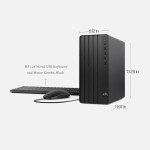 HP Pro Tower 290 G9 Business Desktop, 13th Gen Intel 4-Core Processor (Beats Core i7-9700), 64GB RAM, 2TB PCIe SSD, 2-Monitor Support 4K, HDMI, VGA, Wi-Fi, Windows 11 Pro, Black