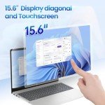 HP 15.6" Touchscreen Laptop 12th Gen Intel Core i5 24GB DDR4 RAM 1TB PCIe SSD Intel Iris Xe Graphics Wi-Fi 6E & Bluetooth 5.3 Windows 11 Pro & Office Pro Extra LT 32GB SD Card