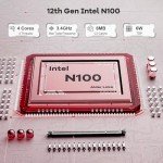 NIMO Mini PC Desktop, 16GB RAM 1TB SSD 12th Gen N100(Beat i3 1115G4) Mini Desktop Computers with USB3.2 BT5.2 WiFi 6, 4K Triple-Monitor Display Micro Computer for Student Home Office Win 11