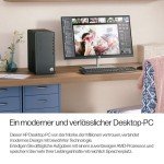 HP Desktop PC - AMD Ryzen 5, 16GB RAM, 512GB SSD