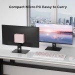 NIMO Mini PC Desktop, 16GB RAM 1TB SSD 12th Gen N100(Beat i3 1115G4) Mini Desktop Computers with USB3.2 BT5.2 WiFi 6, 4K Triple-Monitor Display Micro Computer for Student Home Office Win 11