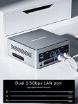MINISFORUM Venus Series NAB9 Mini PC 12TH Gen Core i9-12900HK(14C/20T,up to 5.0GHz) 32GB DDR4 512G PCIe4.0 SSD Micro PC, Dual 2.5G LAN Ports, 2xHDMI/2xUSB-C/4xUSB3.2 Mini Tower Computer