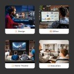 BOSGAME P4 Plus Mini PC Computers, AMD Ryzen 7 5825U Desktop Computers Win 11 Pro, 16GB DDR4 512GB SSD Mini Computers (up to 4.5Ghz), 4K Triple Display Micro Desktop PC BT5.2/Wi-Fi6E