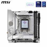 MSI MPG Z890I Edge TI WiFi Motherboard, Mini-ITX - Supports Intel Core Ultra Processors (Series 2), LGA 1851-110A SPS VRM, DDR5 Memory Boost (8600+ MT/s OC), PCIe 5.0 x16, M.2 Gen5, Wi-Fi 7, 5G LAN