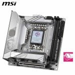 MSI MPG Z890I Edge TI WiFi Motherboard, Mini-ITX - Supports Intel Core Ultra Processors (Series 2), LGA 1851-110A SPS VRM, DDR5 Memory Boost (8600+ MT/s OC), PCIe 5.0 x16, M.2 Gen5, Wi-Fi 7, 5G LAN